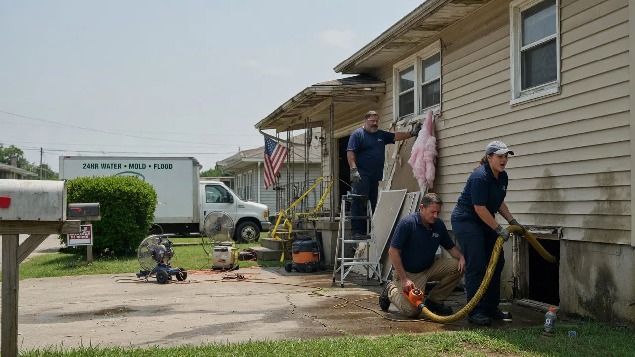 Water Damage Repair in Huntland, TN near me